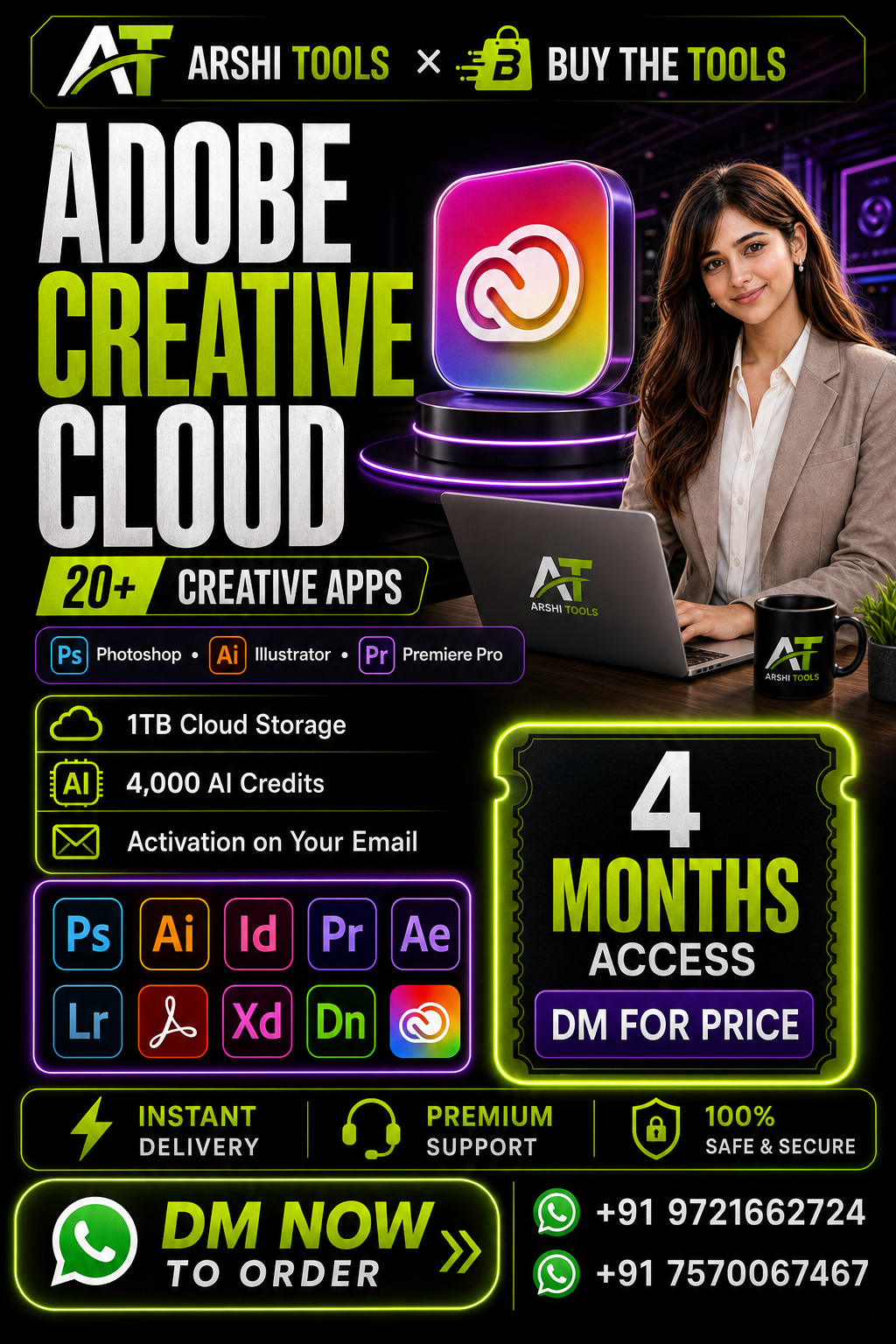 Adobe Creative Cloud campaign poster