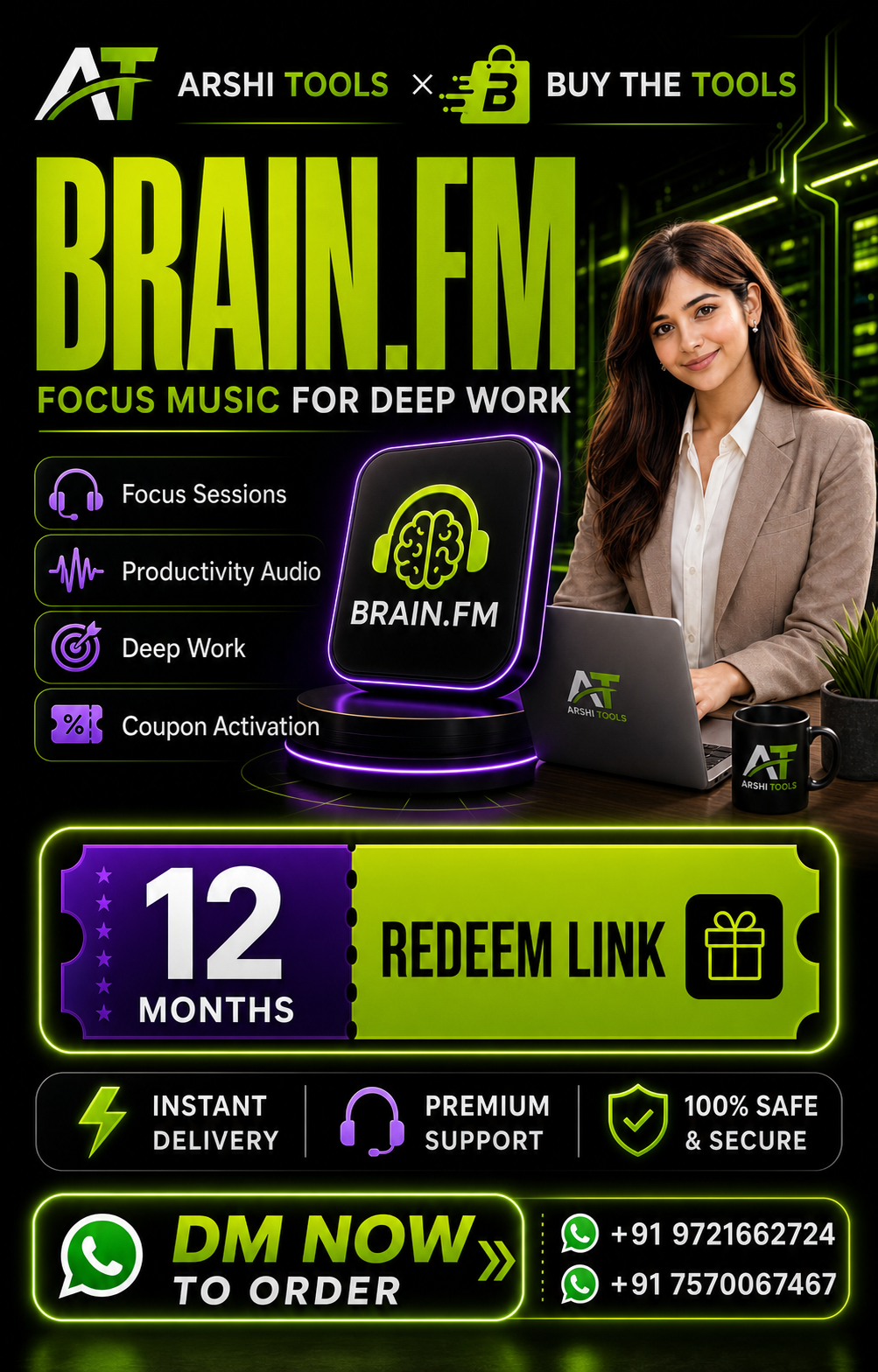 Brain.fm campaign poster