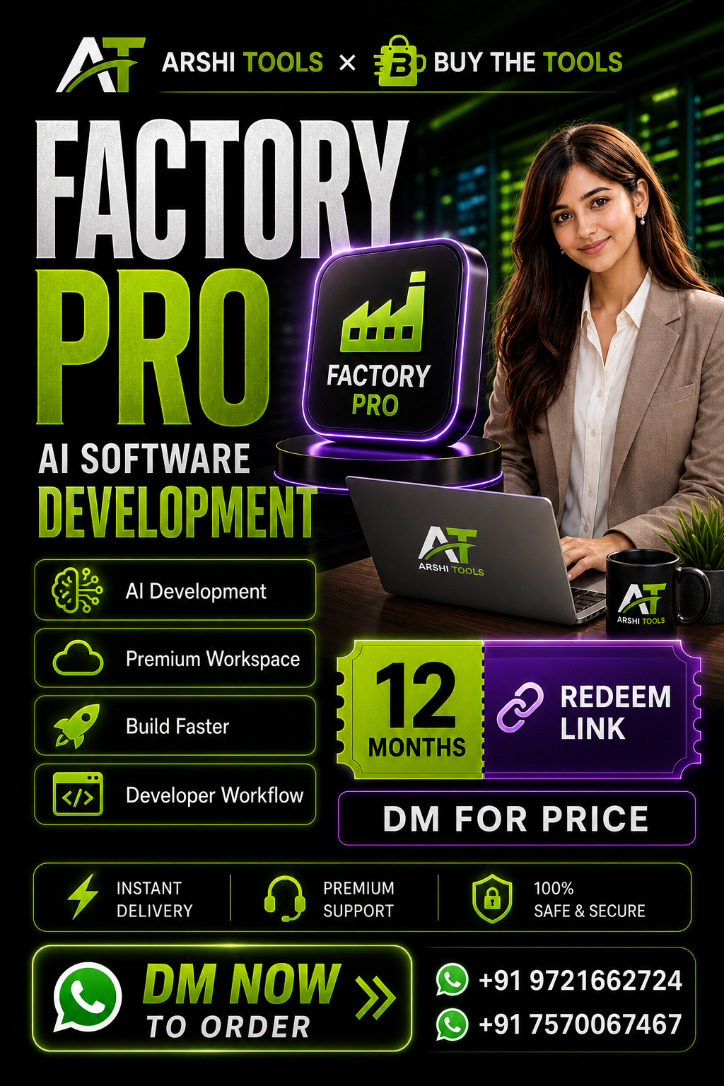 Factory Pro campaign poster