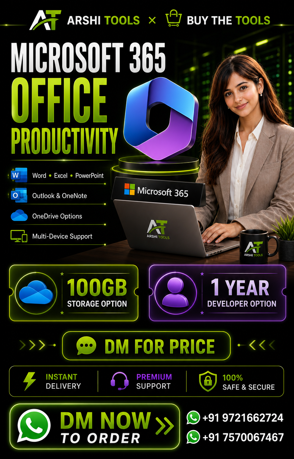 Microsoft Office / Microsoft 365 campaign poster