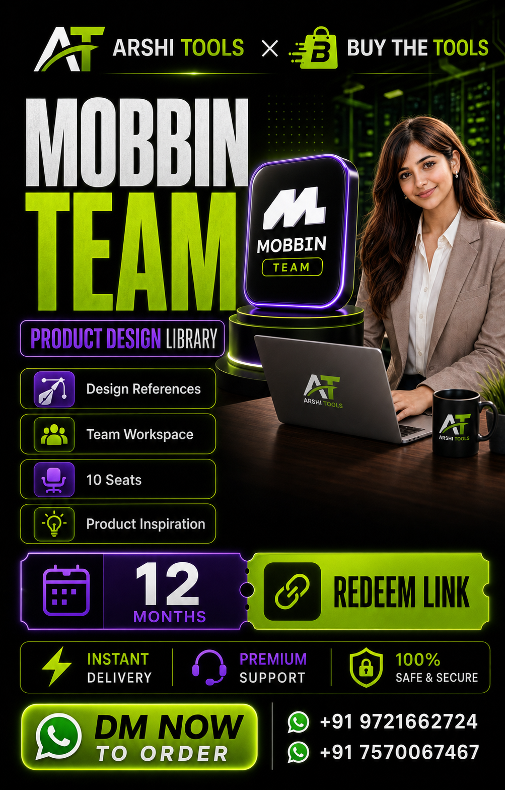 Mobbin Team campaign poster