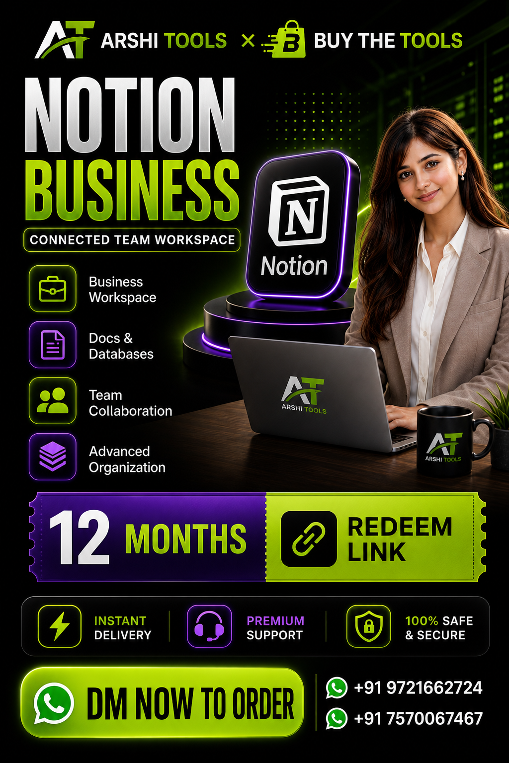Notion Business campaign poster