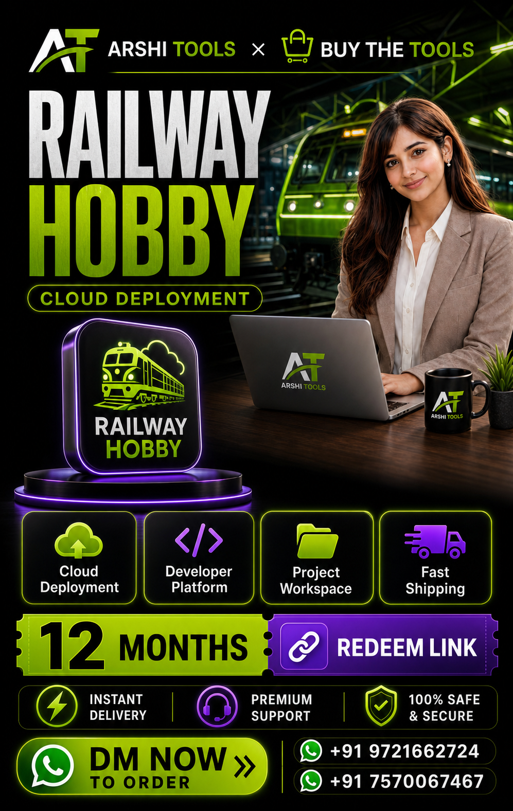 Railway Pro campaign poster