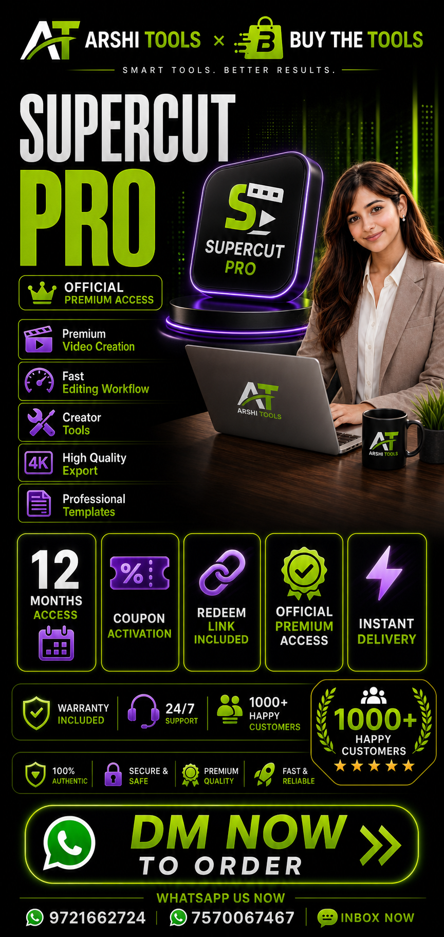 Supercut Pro campaign poster