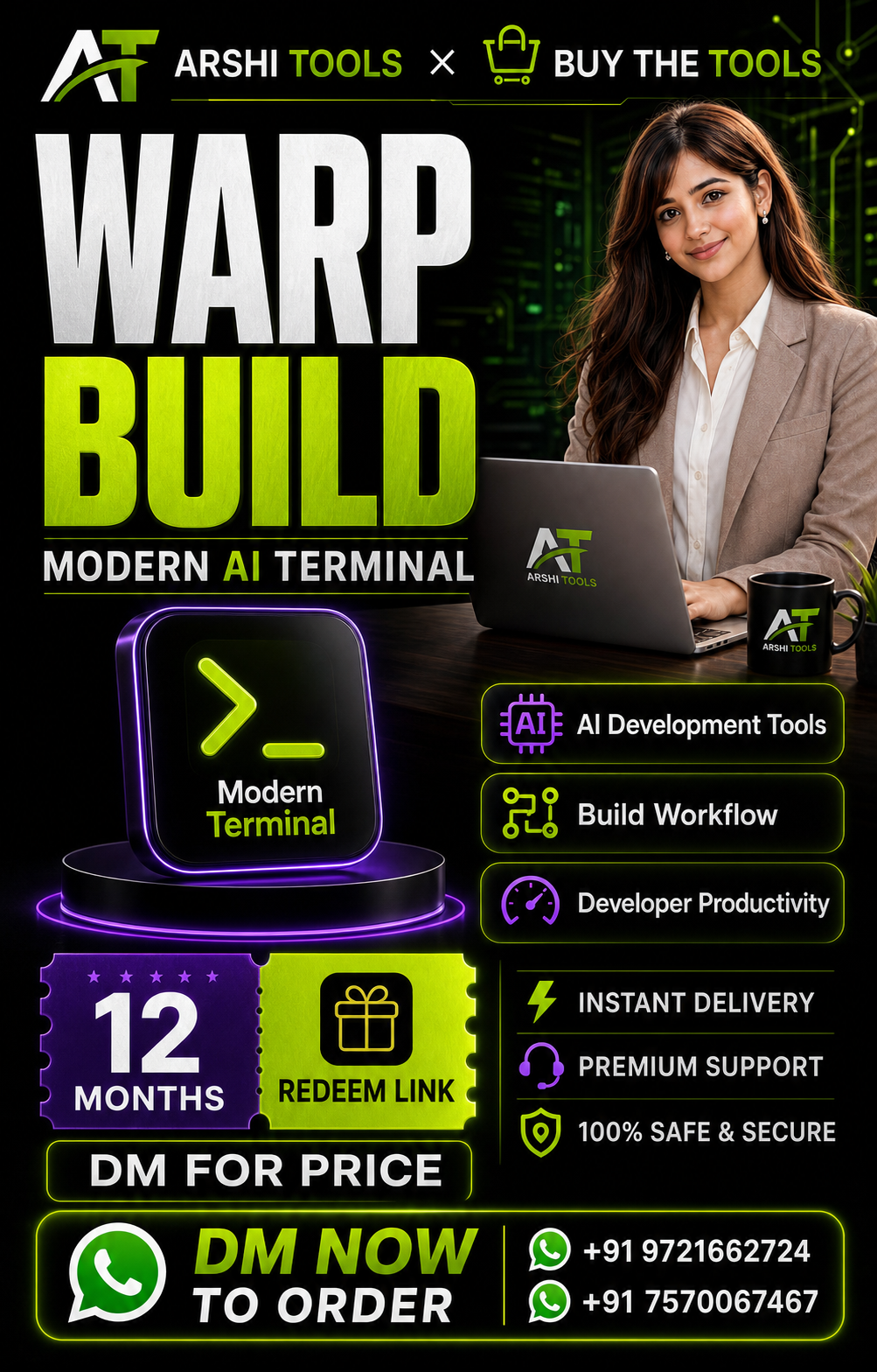 Warp Build campaign poster