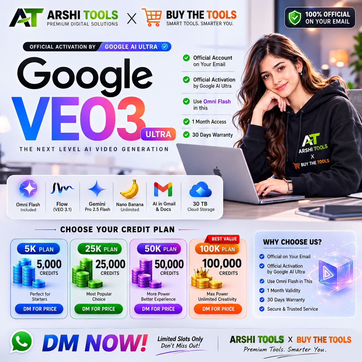 Google VEO3 Ultra campaign creative
