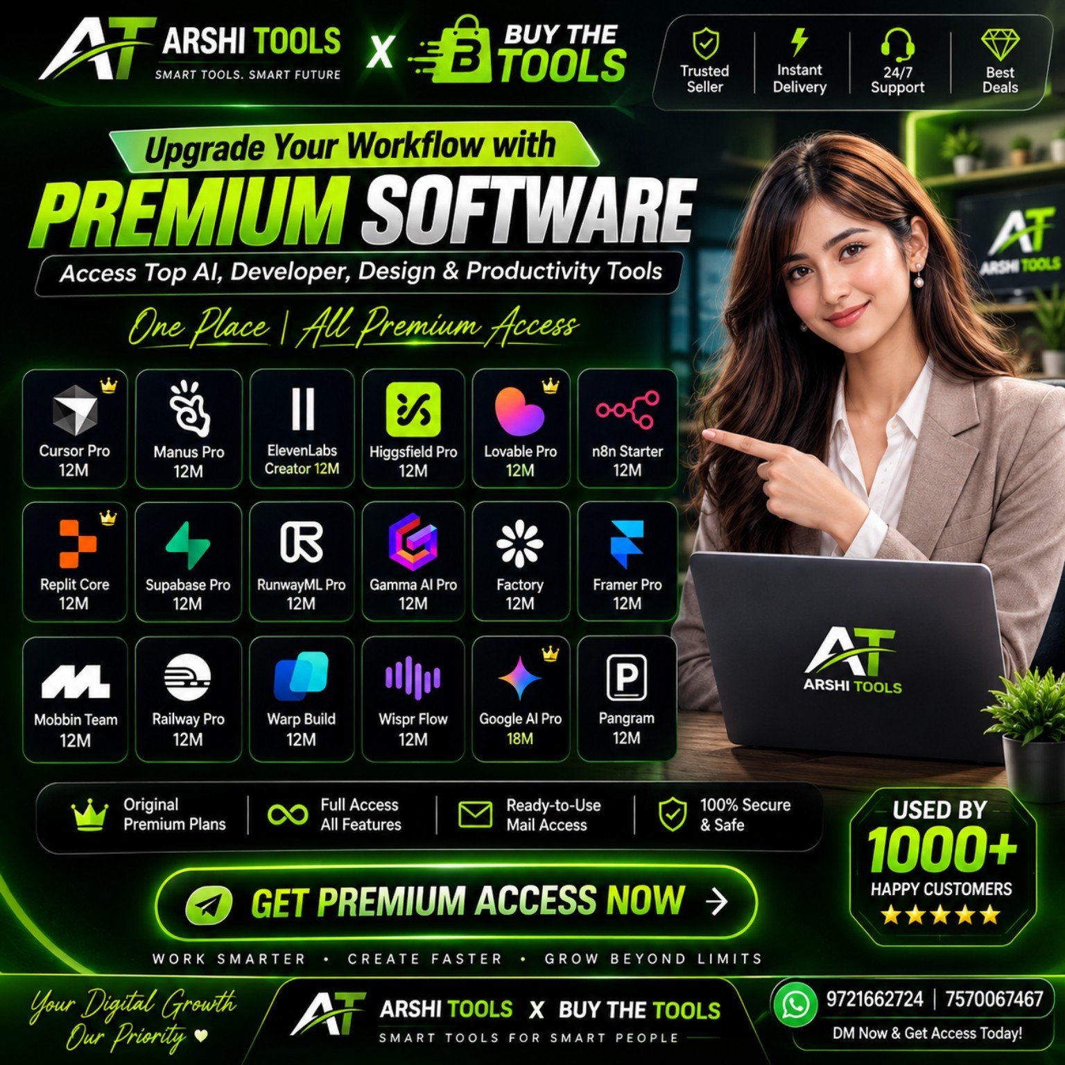 Premium Software Collection campaign creative