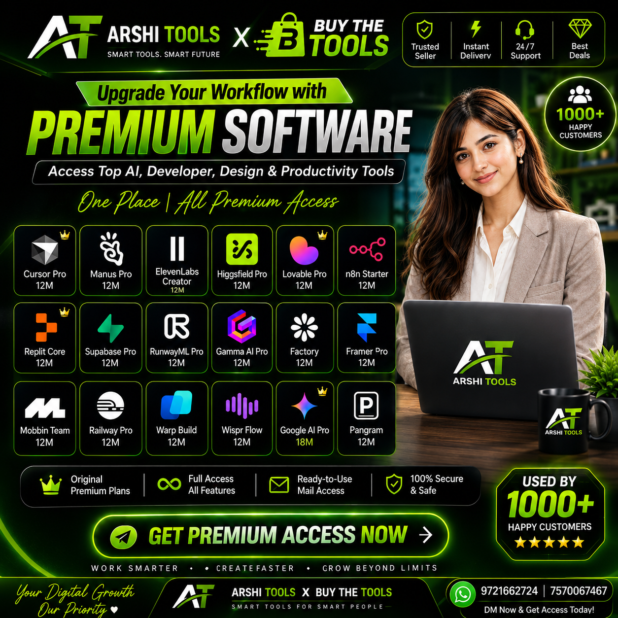 All-Premium Marketplace campaign creative